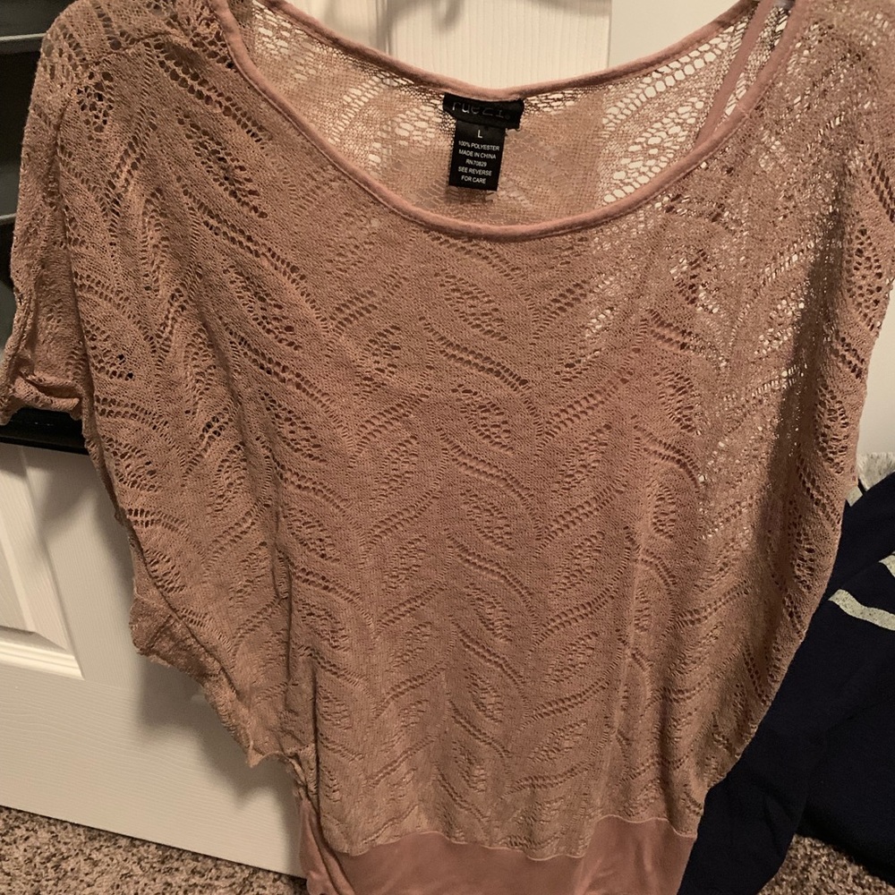 Pink shirt